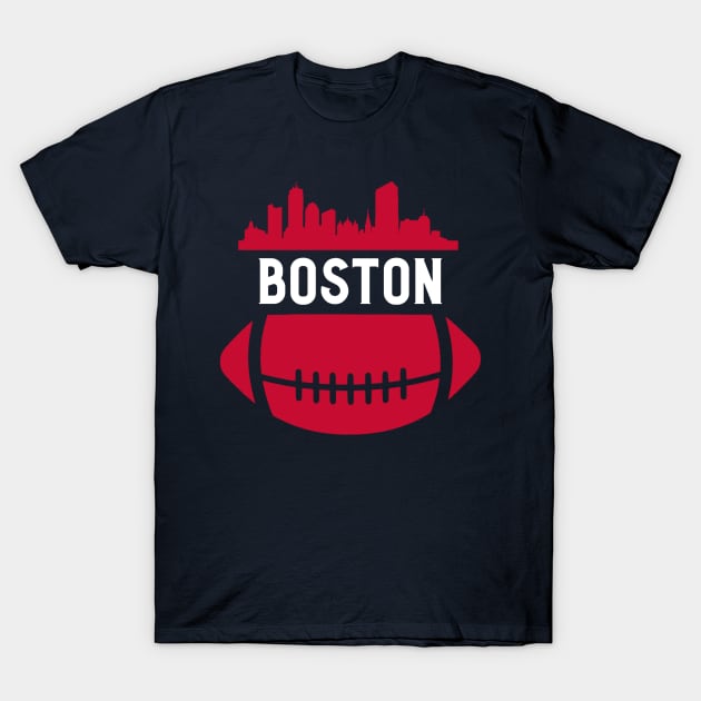 Boston Football T-Shirt by Sloop
